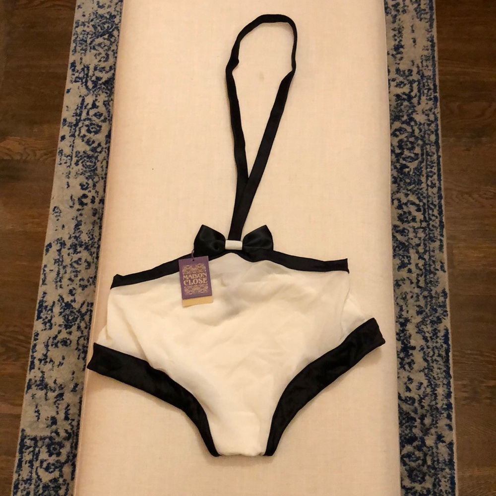 Maison Close Cabaret Smoking High Waisted Shorty S